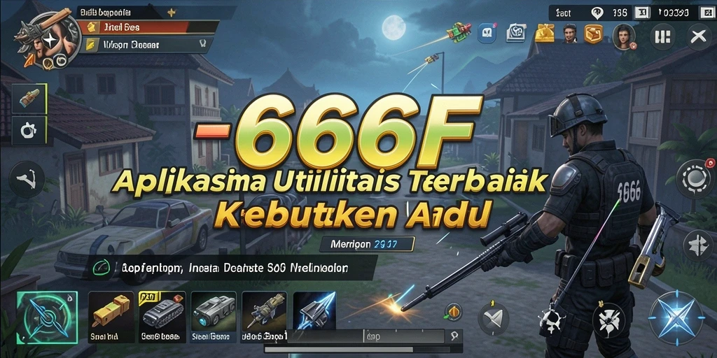 Tampilan antarmuka 666F yang sederhana dan intuitif