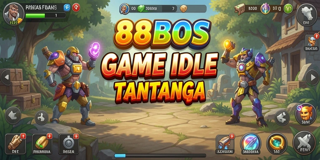 Tangkapan layar utama 88BOS memperlihatkan aksi gameplay Idle yang seru.