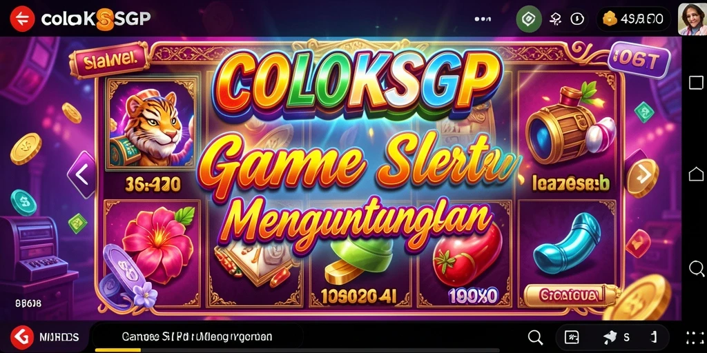 Tampilan gameplay seru dan grafis memukau dalam COLOKSGP.