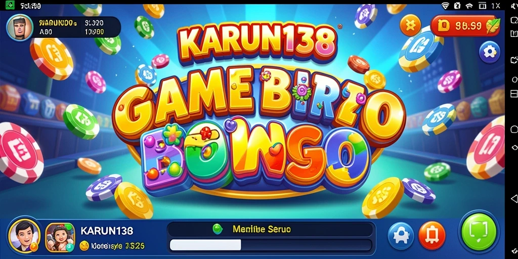 Tampilan menarik dari gameplay Bingo di KARUN138.