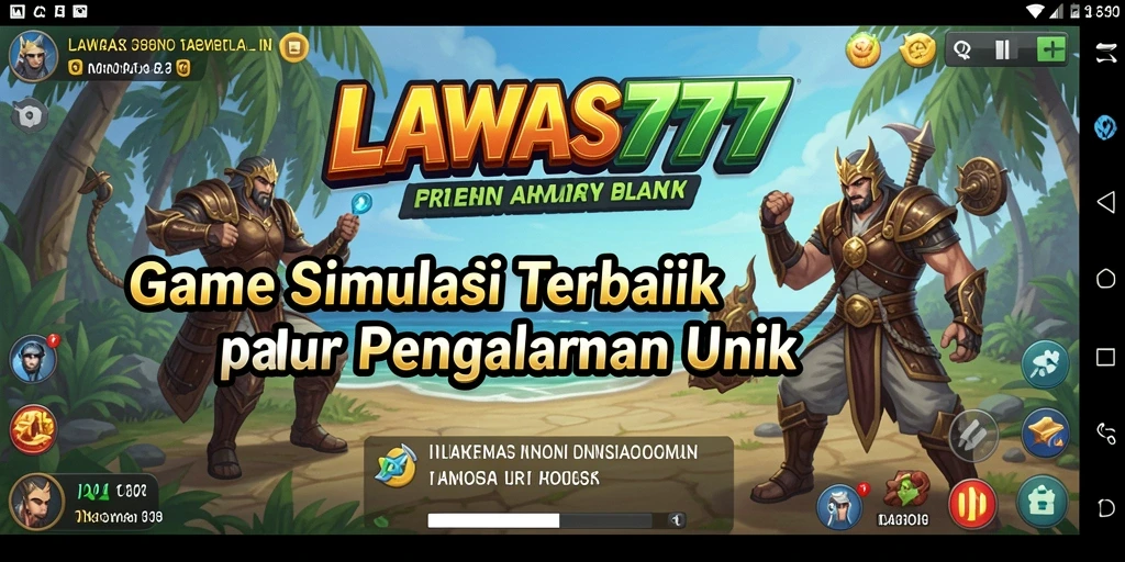 Tampilan gameplay LAWAS777 yang mendebarkan dengan simulasi yang interaktif.